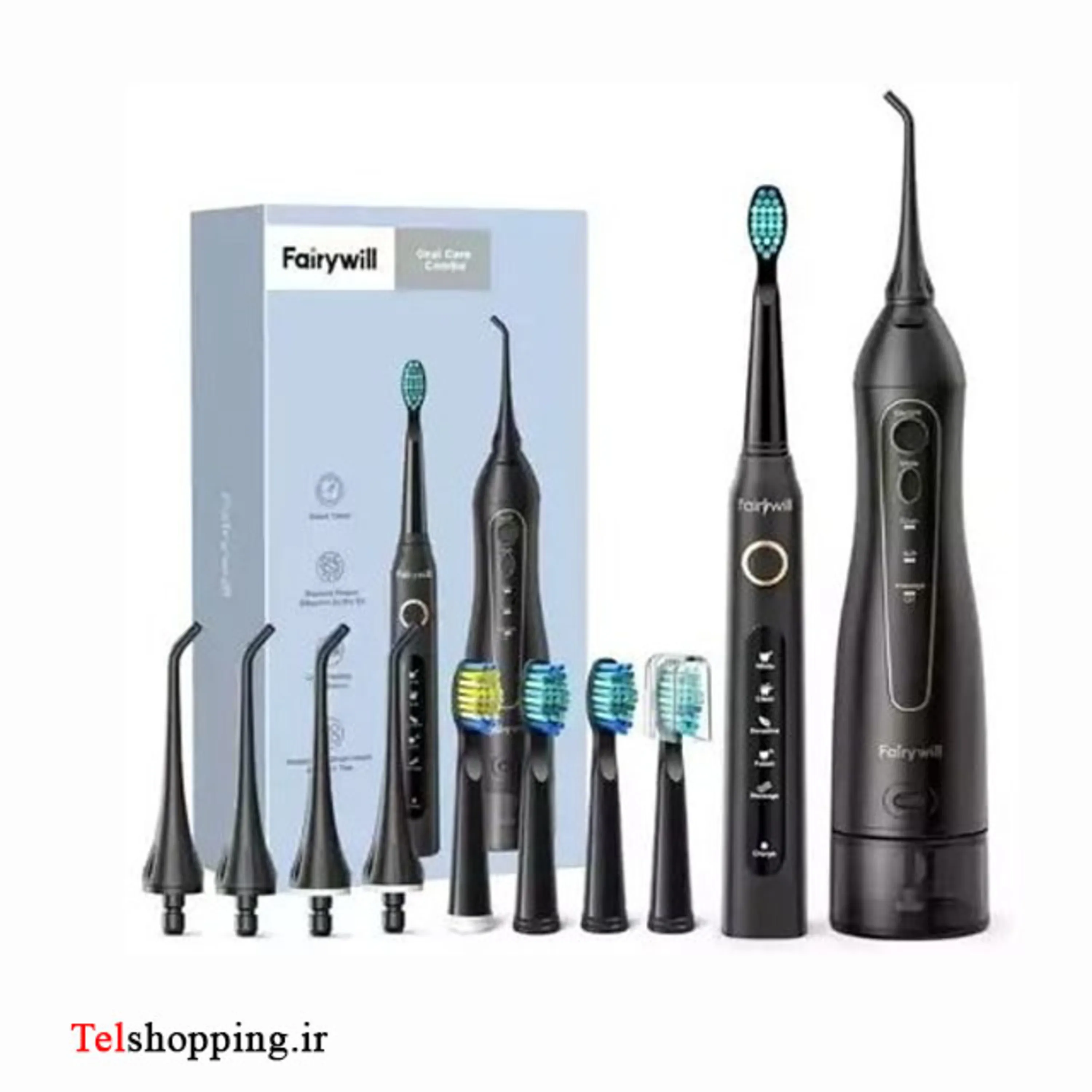 مسواک برقی فایری ویل مدل 507 5020E با واتر فلاسری و 8 سری